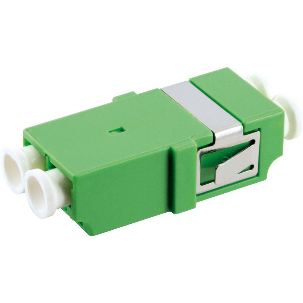 Grüner Glasfaser Verbinder