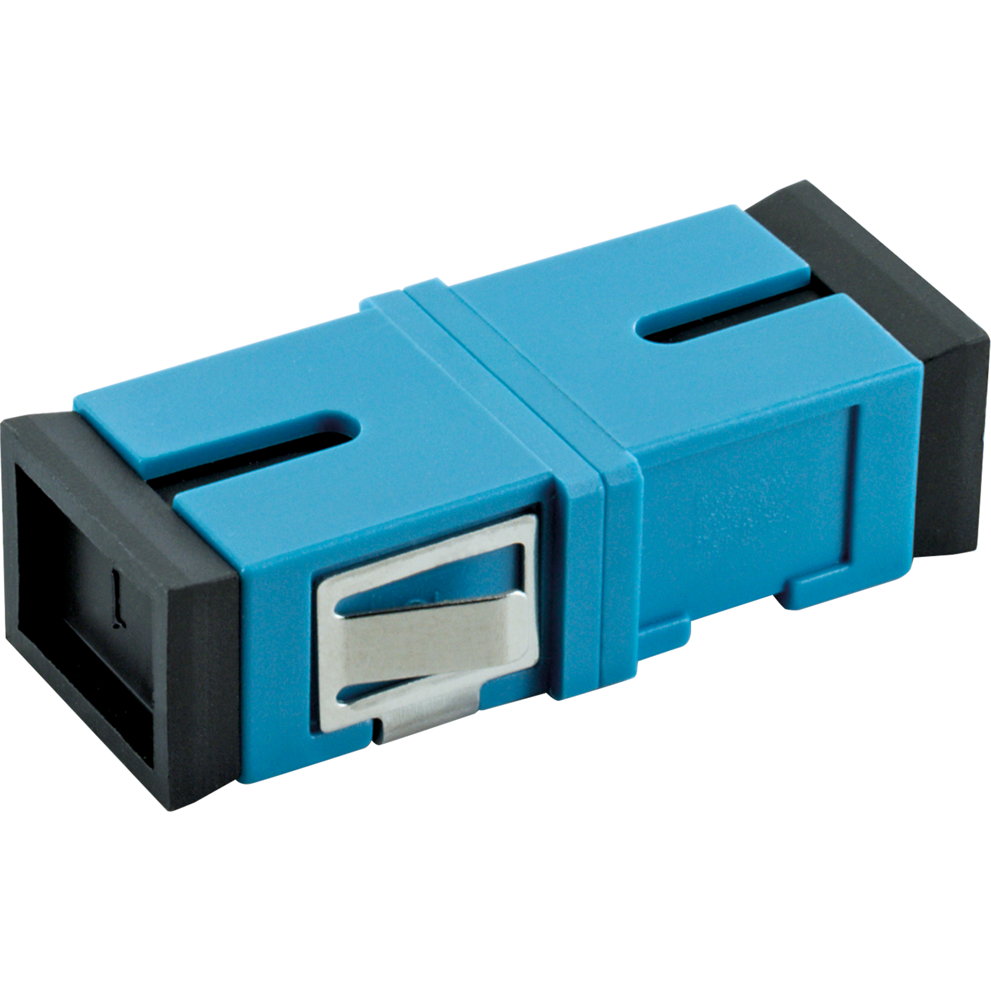 Glasfaseradapter 'LC-Simplex' ohne Flagge blau + product picture