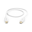 Verkleinertes Bild von Ladekabel weiß USB C/USB C, 1 m