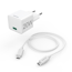Verkleinertes Bild von Schnellladegerät PD weiß mit Ladekabel USB-C 20 W