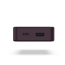 Verkleinertes Bild von Power Pack 'Colour 10' pflaume 10000 mAh USB-C/USB-A
