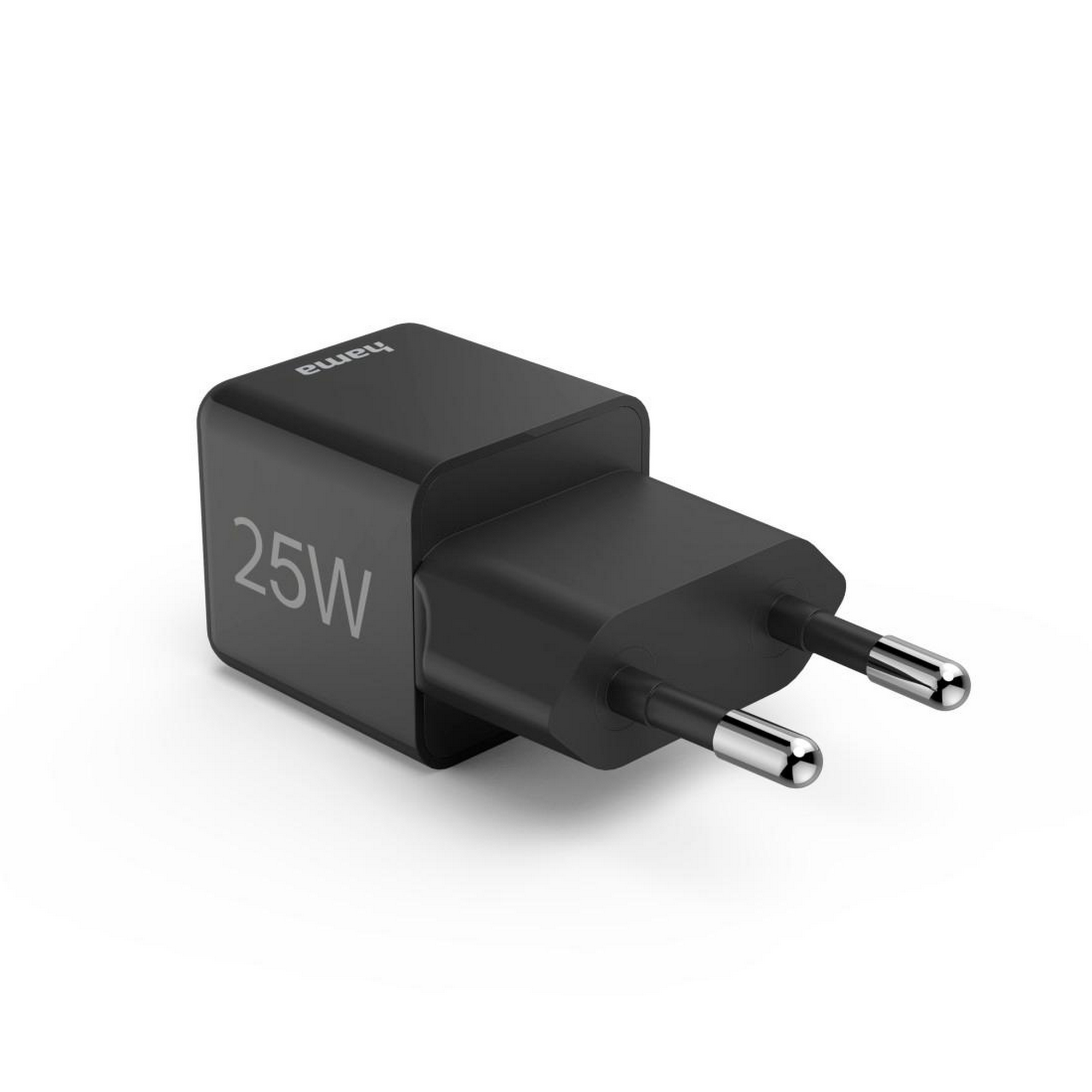 Schnellladegerät PD/QC schwarz USB-C 20 W