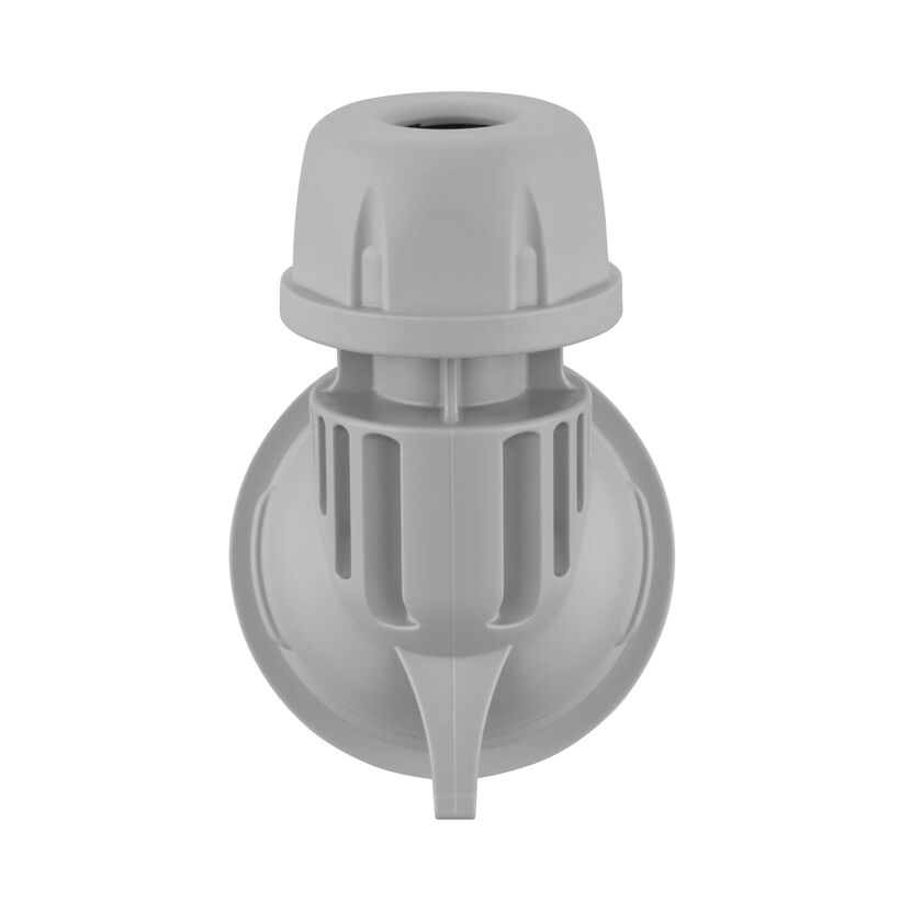 Grauer CEE-Winkelstecker