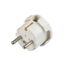 Weißer Winkelstecker