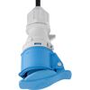 Blauer Caravan-Adapter