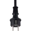 Schwarzer Eurostecker
