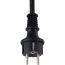 Schwarzer Eurostecker