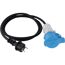 Blauer Caravan-Adapter