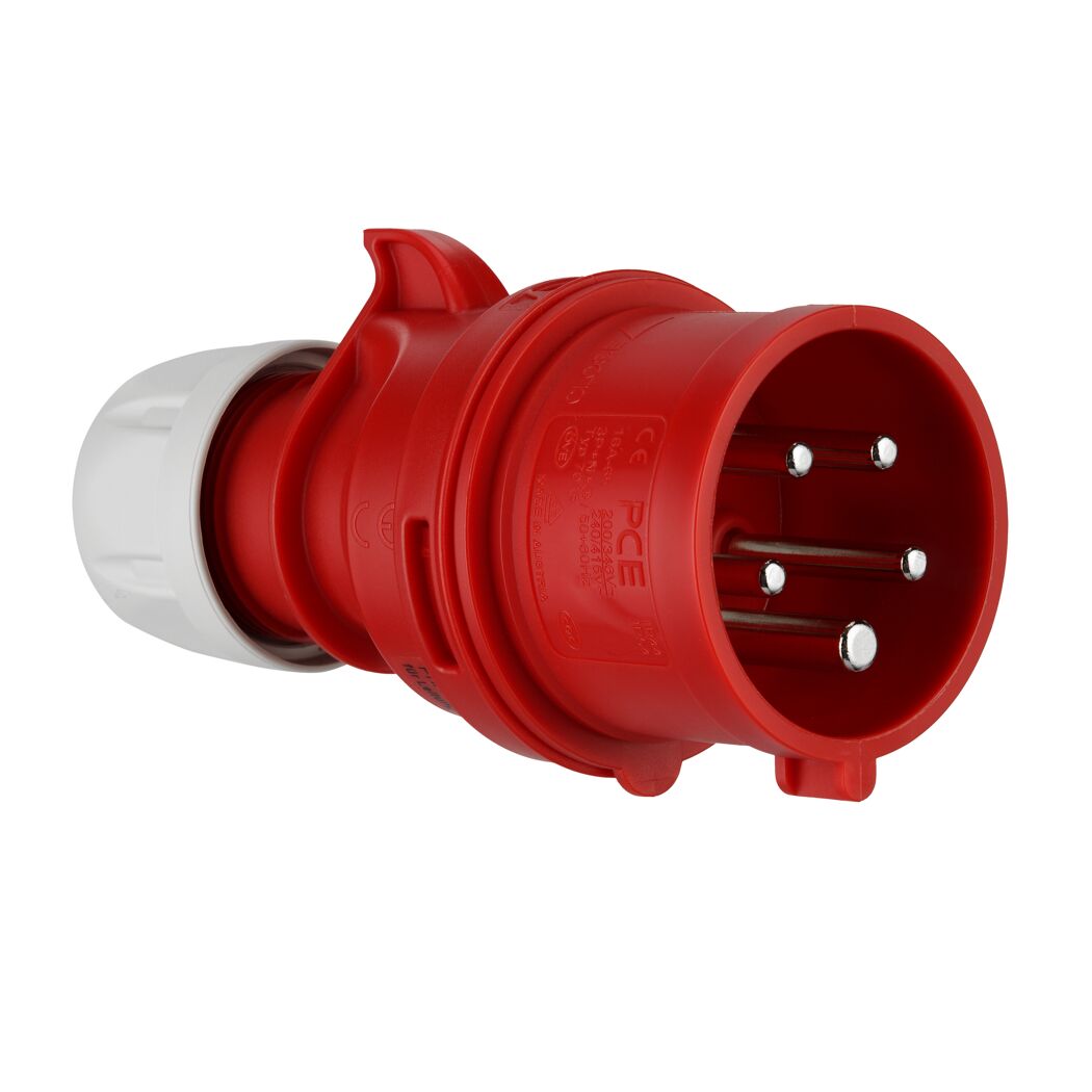Roter CEE-Stecker