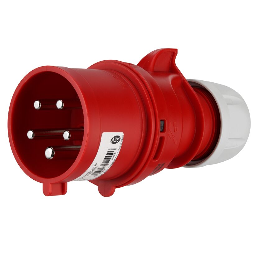 Roter CEE Stecker