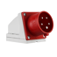 CEE-Wandstecker 5-polig 16 A 400 V