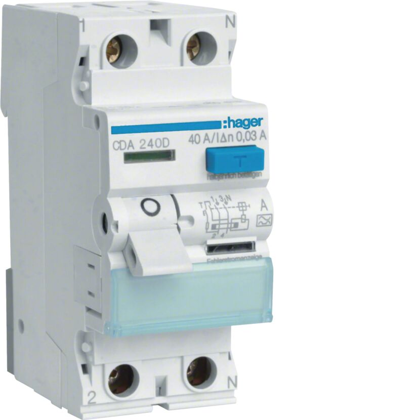 Hager FI-Schalter, 40 A, 2-polig