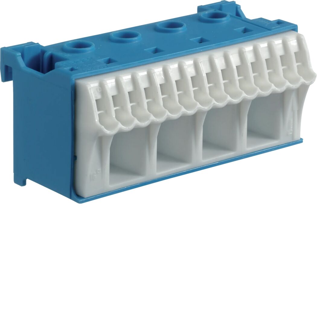 Blauer Hager N Klemmblock