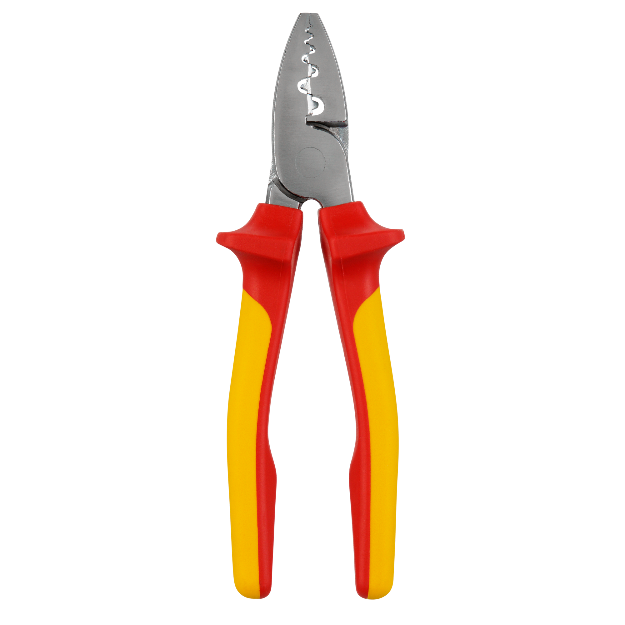 Aderendhülsen-Presszange gelb/rot 0,25-16,0 mm²