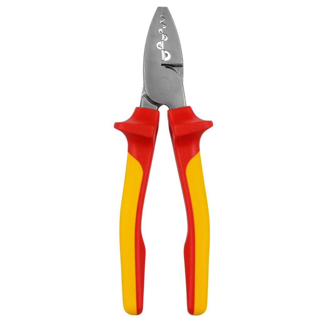 Aderendhülsen-Presszange gelb/rot 0,25-16,0 mm²
