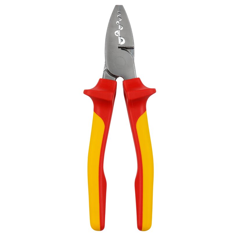 Aderendhülsen-Presszange gelb/rot 0,25-16,0 mm²