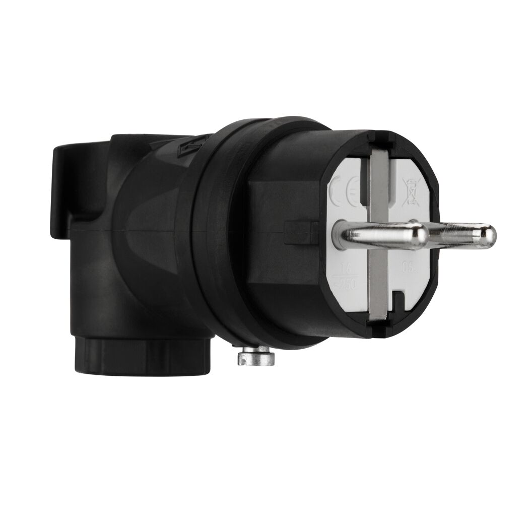 Schutzkontaktwinkelstecker 250 V 16 A 3-polig