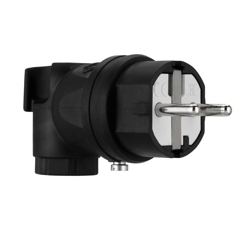 Schutzkontaktwinkelstecker 250 V 16 A 3-polig