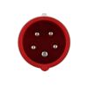 Roter CEE-Stecker mit 5 Polen