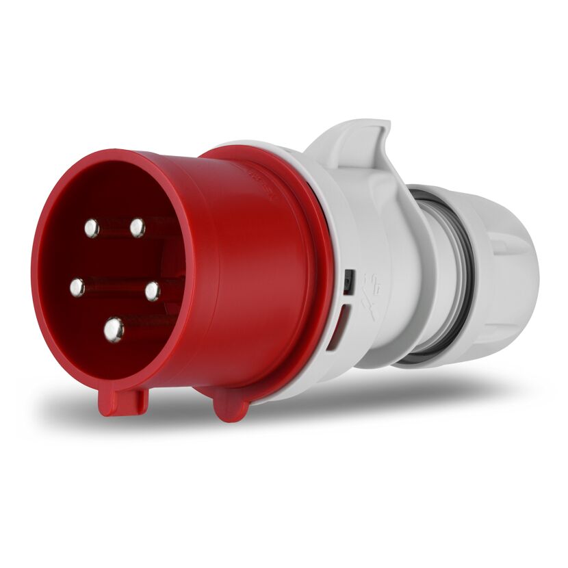 Roter CEE-Stecker