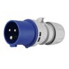Blau-grauer Caravan-Stecker, 3-polig