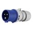 Blau-grauer Caravan-Stecker, 3-polig
