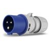 Blauer Caravan-Stecker, 3-polig, 16A