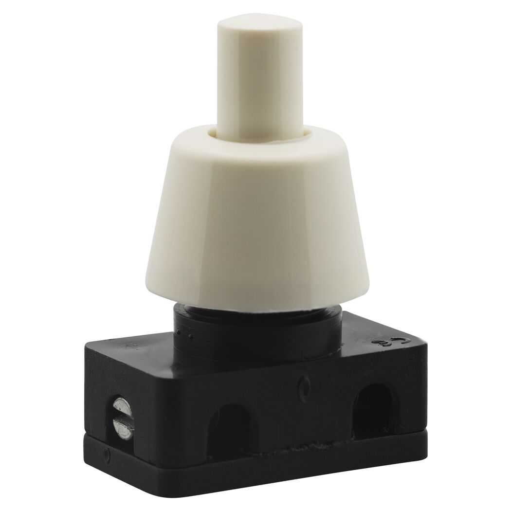 Einbauschalter 12 mm, weiß