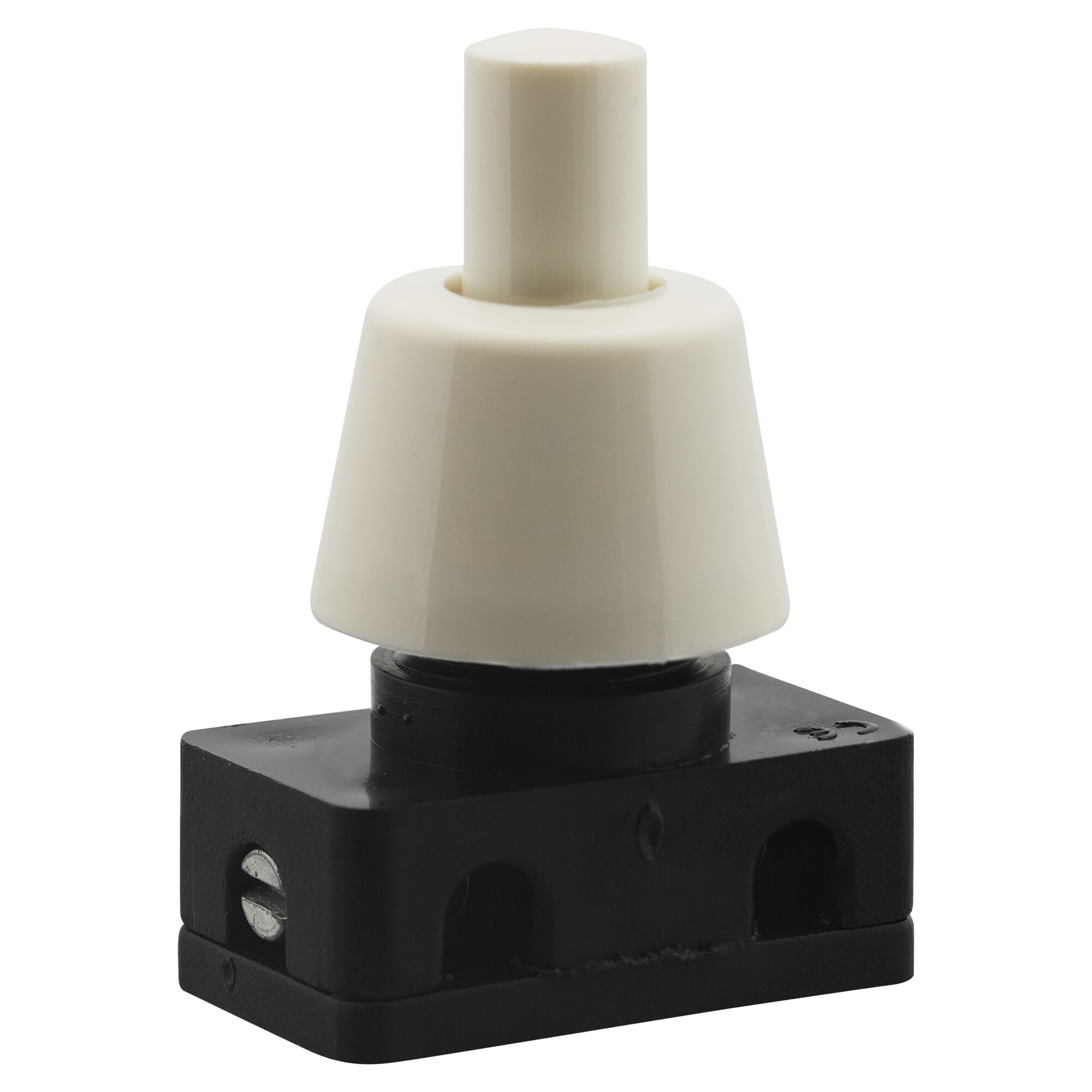 Einbauschalter 12 mm, weiß