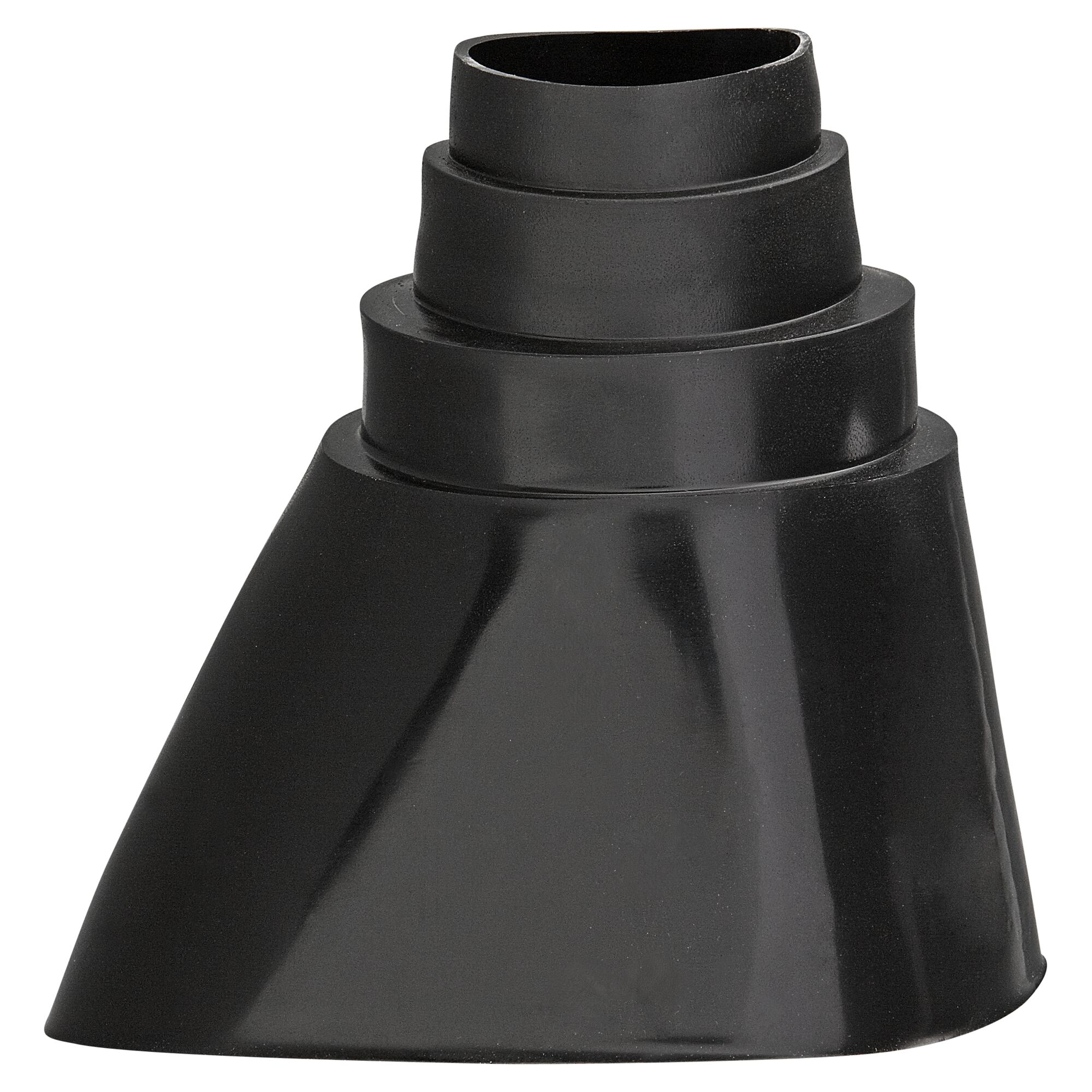 Schwarze PVC-Manschette