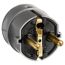 Grauer Winkelstecker 16A / 250V~