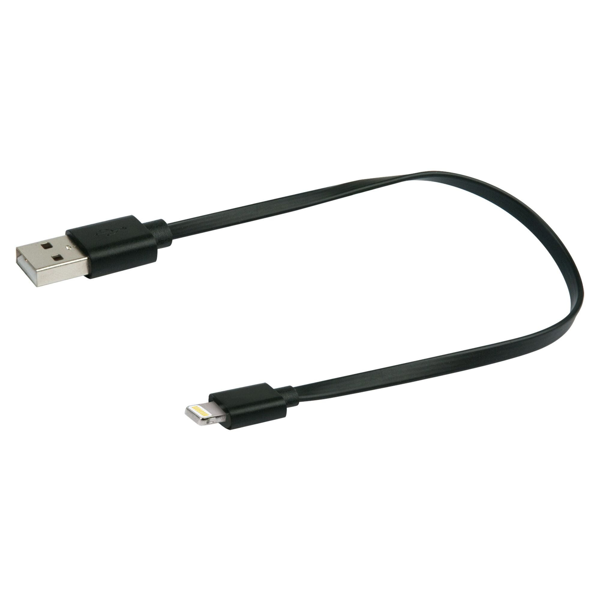 Schwarzes Lightning Ladekabel