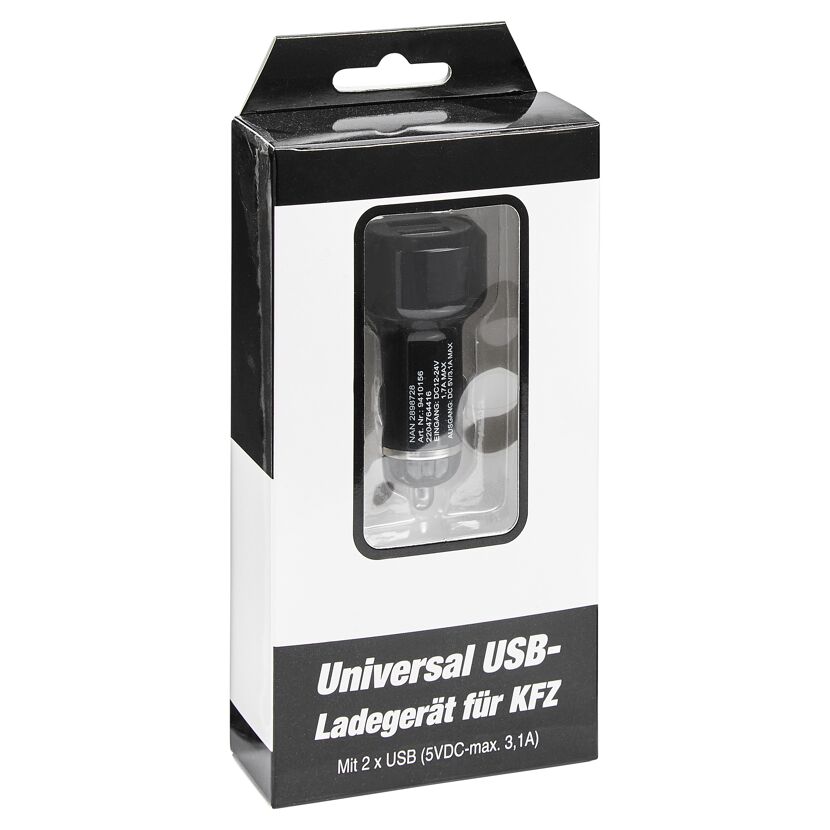 KFZ-Ladegerät mit zwei USB-Anschlüssen