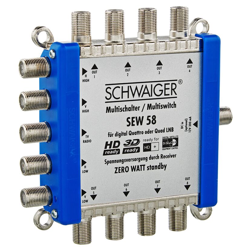 SAT-Multischalter SEW 58 von Schwaiger