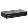 Schwarzer 8 Port Gigabit Ethernet Switch von Schwaiger