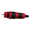 Roter Gummistecker