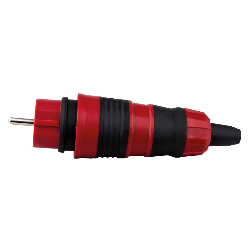 Roter Gummistecker