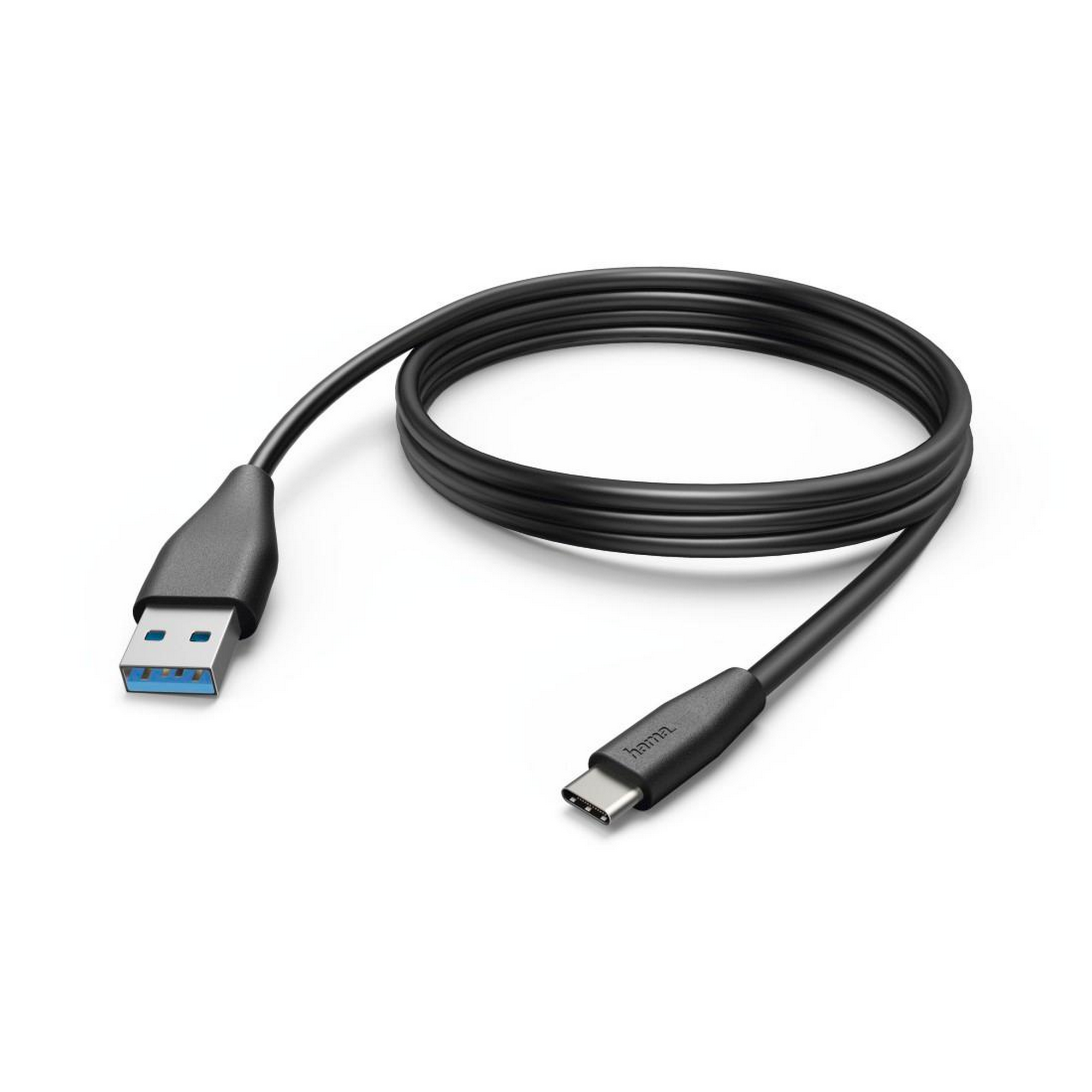 Lade-/Datenkabel schwarz USB-C/USB-A 3 m + product picture