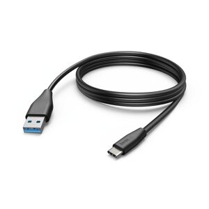 Lade-/Datenkabel schwarz USB-C/USB-A 3 m