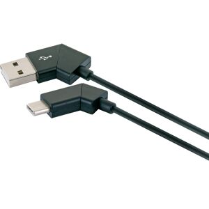 Sync- & Ladekabel USB A &gt; USB C, drehbar