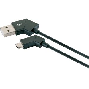 Sync- & Ladekabel USB A &gt; USB Micro B, drehbar