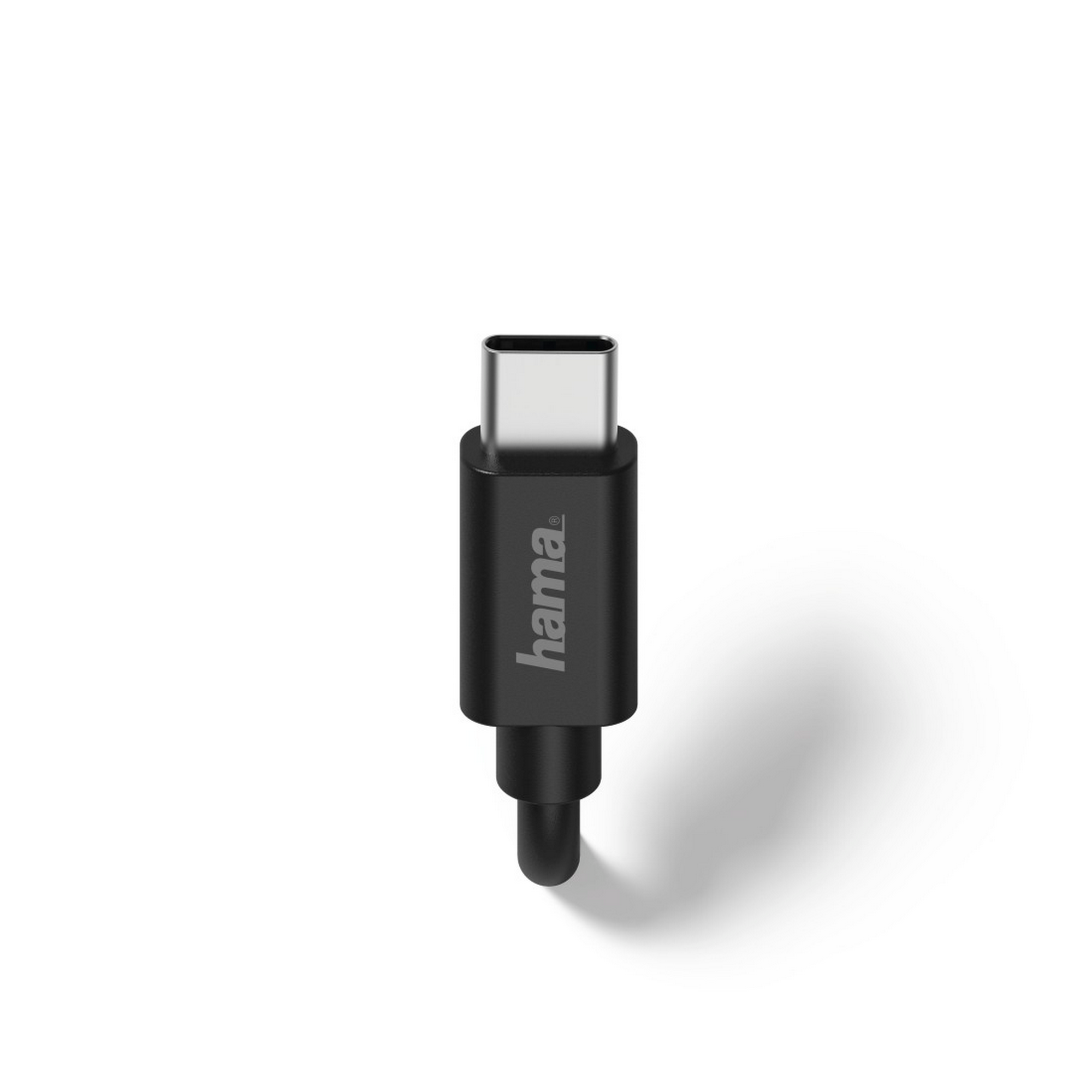 Ladegerät, schwarz, USB Type-C, 2,4 A + product picture