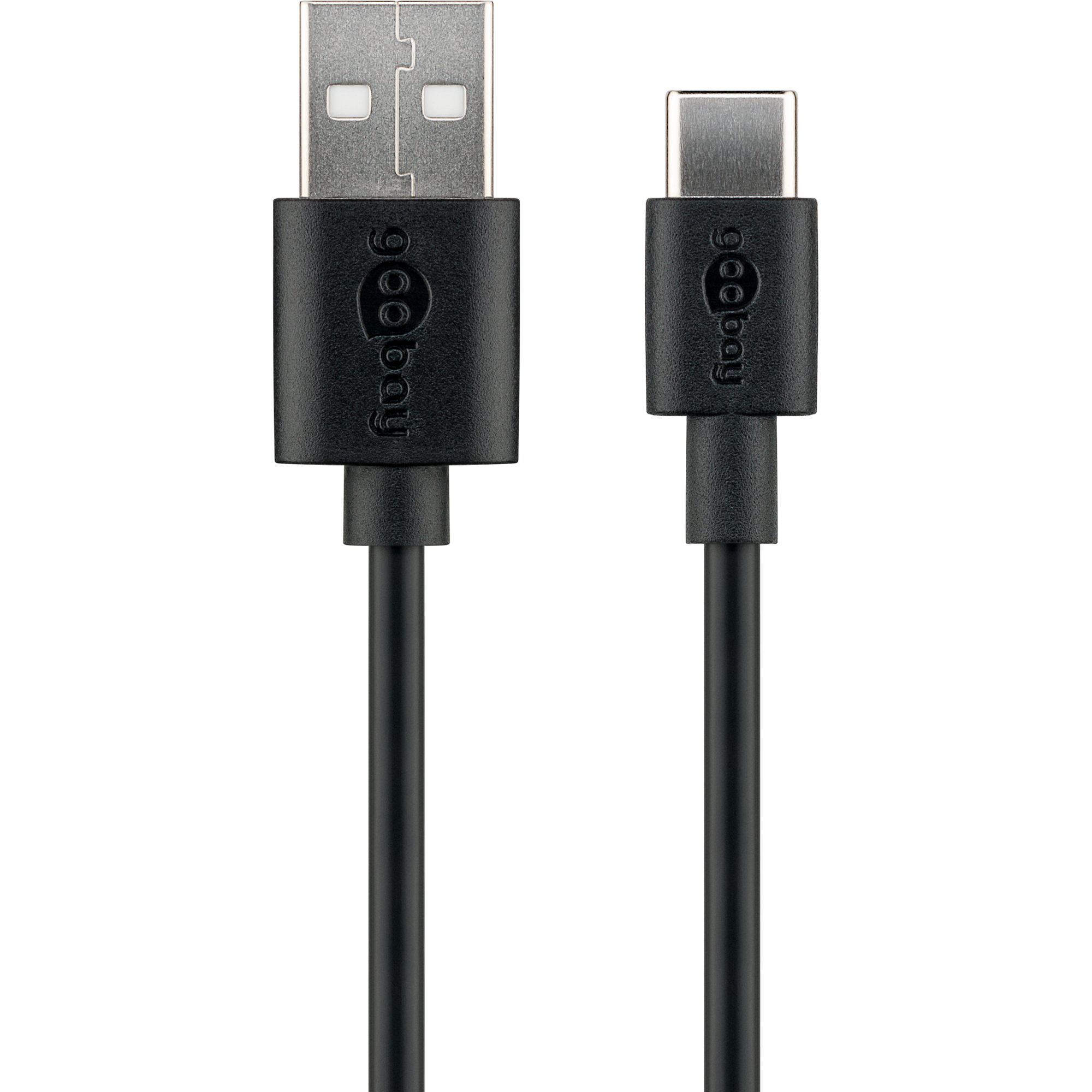 Dual-USB Auto-Ladegerät, 2 USB-Ports, 1 m USB-C Ladekabel