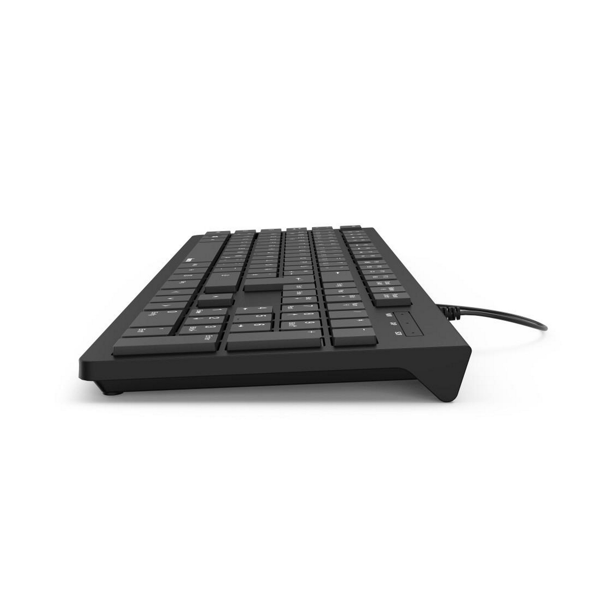 PC-Tastatur 'KC-200' schwarz kabelgebunden + product picture