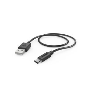 Lade-/Datenkabel schwarz USB-A mit USB-C 0,75 m