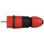 Roter und schwarzer ABL SURSUM SchuKo-Stecker