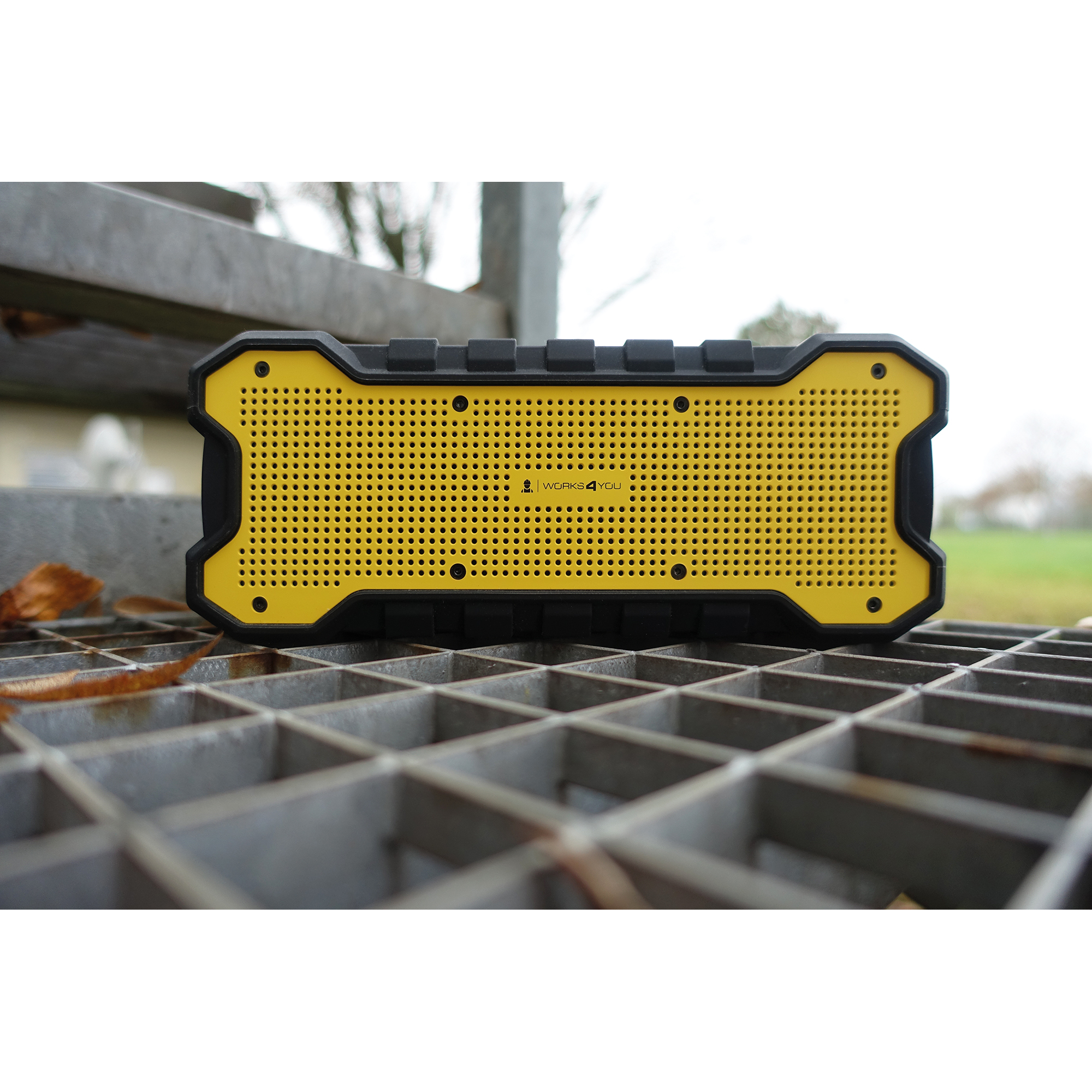Bluetooth Stereo-Lautsprecher gelb/schwarz 2 x 6 W + product picture