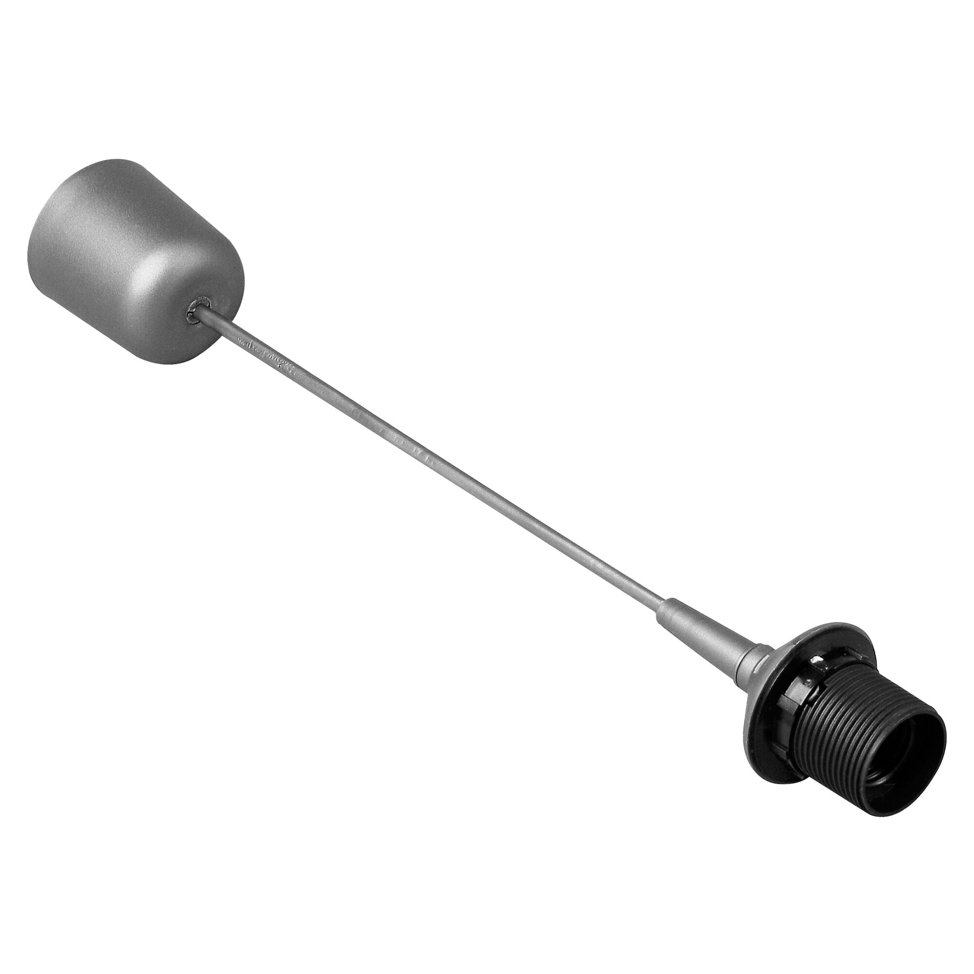 Silbernes Schnurpendel für Lampenschirme