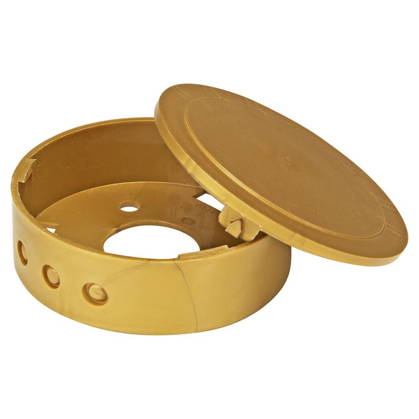 Goldener Abzweigbaldachin, geöffnet