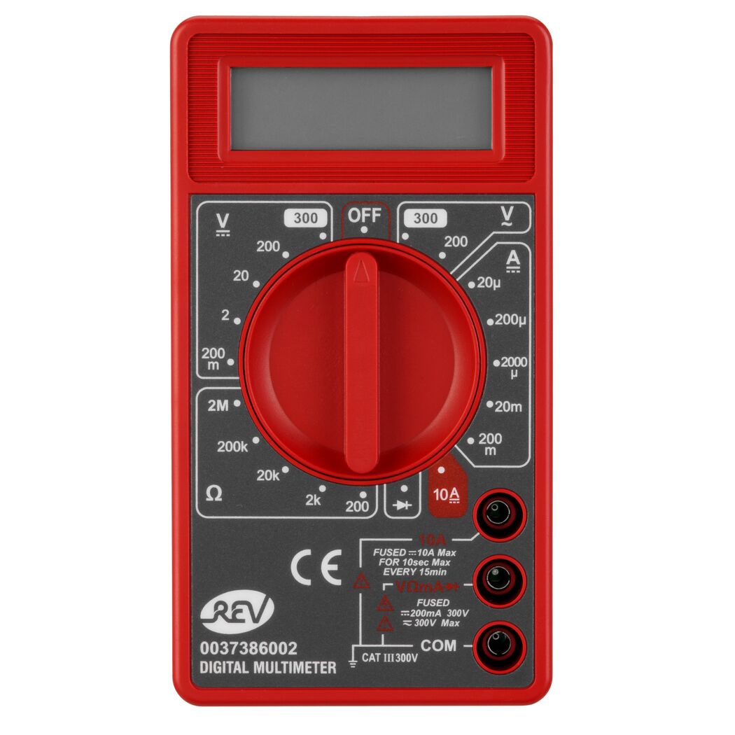 Multimeter mit LCD-Anzeige